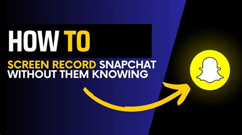 record snapchat story without notification|How to Screen Record Snapchat without Them Knowing Android